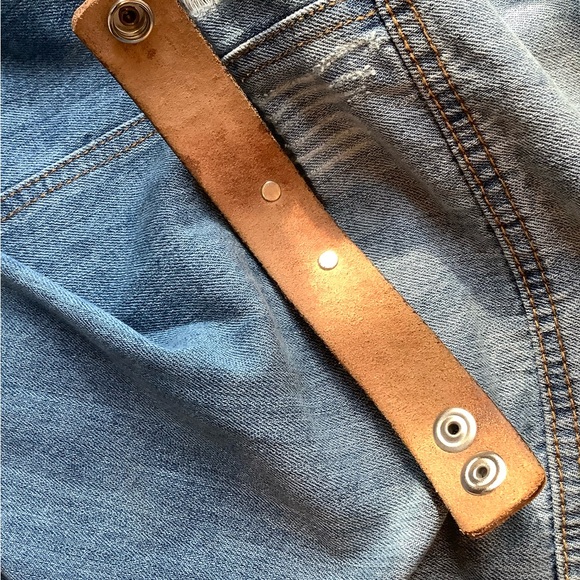 Leather cuff, medical theme - Picture 6 of 7